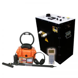 Портативная электротехническая лаборатория для поиска повреждений кабеля акустическим и индукционным методом “Атлет КАИ-1.501”