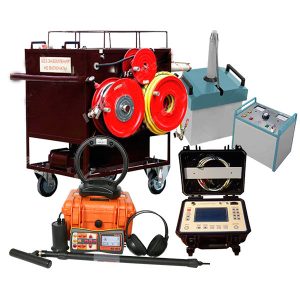 Поисково-диагностический комплекс для поиска повреждений кабеля акустическим и индукционным методом “Атлет КАИ-3”