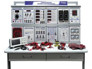 Комплект учебно-лабораторного оборудования “Теоретические основы электротехники” (с осциллографом)